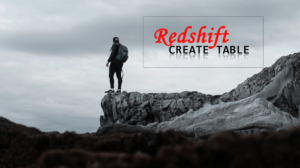 redshift create table